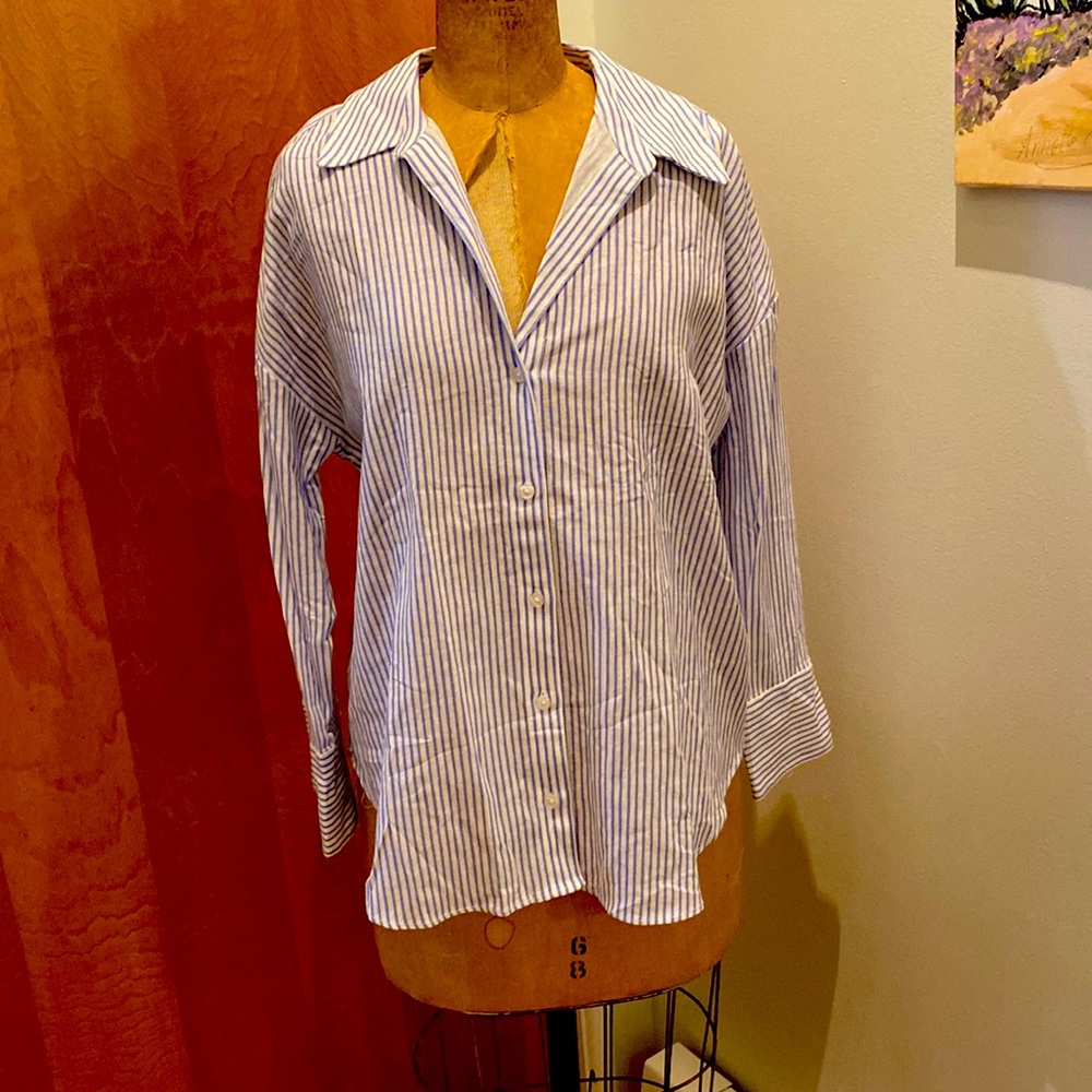 Zara button down shirt